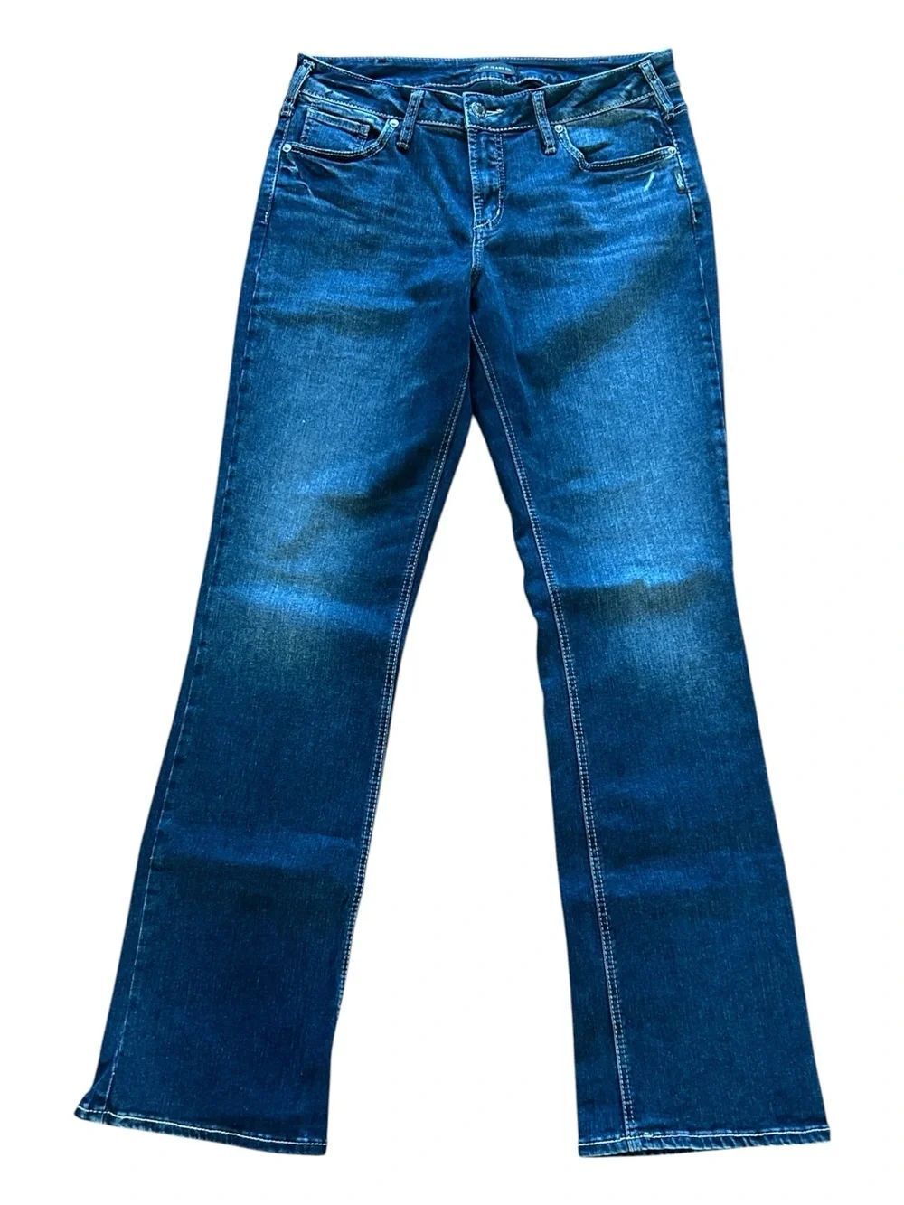 Silver Suki Slim Boot Jeans Long